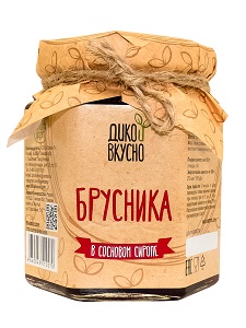 Брусника в Сосновом Сиропе1 Брусника в Сосновом Сиропе